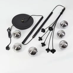 Hofstein Abramo Stehleuchte LED Schwarz, 6-flammig 16 Hofstein Abramo Stehleuchte LED Schwarz, 6-flammig -LED Leuchten Verkäufe abramo stehleuchte h3570272 4