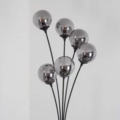 Hofstein Abramo Stehleuchte LED Schwarz, 6-flammig 19 Hofstein Abramo Stehleuchte LED Schwarz, 6-flammig -LED Leuchten Verkäufe abramo stehleuchte h3570272 7