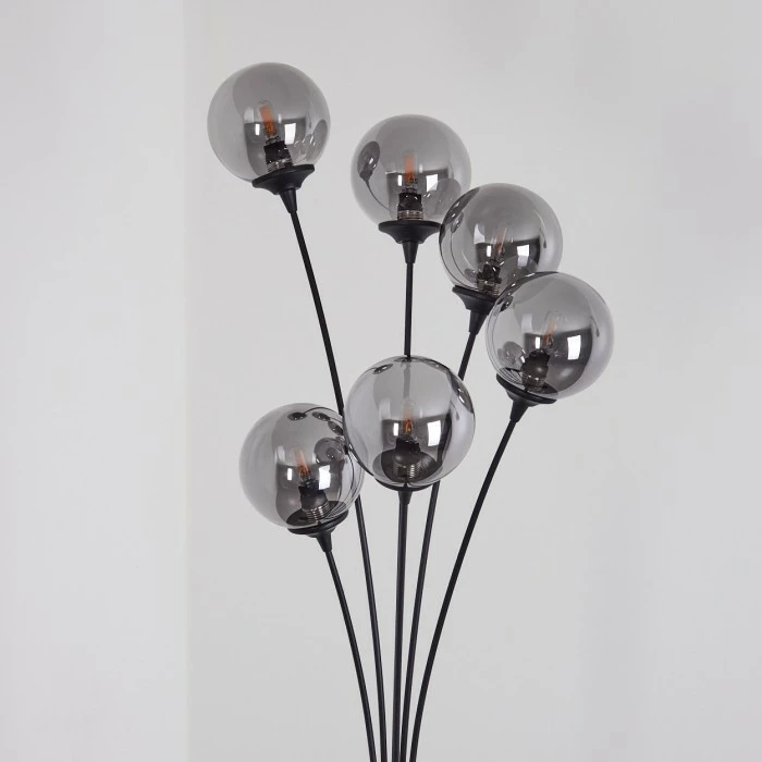 Hofstein Abramo Stehleuchte LED Schwarz, 6-flammig 8 Hofstein Abramo Stehleuchte LED Schwarz, 6-flammig – Bild 8