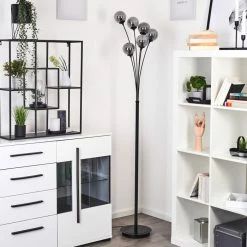 Hofstein Abramo Stehleuchte LED Schwarz, 6-flammig 21 Hofstein Abramo Stehleuchte LED Schwarz, 6-flammig -LED Leuchten Verkäufe abramo stehleuchte h3570272 9