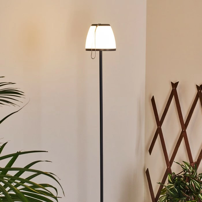 Hofstein Abuya Außenstehleuchte LED Anthrazit, 1-flammig 7 Hofstein Abuya Außenstehleuchte LED Anthrazit, 1-flammig – Bild 7