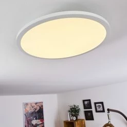 Hofstein Ailik LED Panel Weiß, 1-flammig, Fernbedienung -LED Leuchten Verkäufe ailik led panel h3382387 6