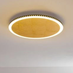 Hofstein Aitrach Deckenleuchte LED Gold, 1-flammig -LED Leuchten Verkäufe aitrach deckenleuchte h3307434 12