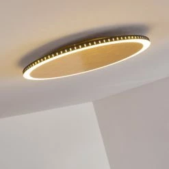 Hofstein Aitrach Deckenleuchte LED Gold, 1-flammig -LED Leuchten Verkäufe aitrach deckenleuchte h3307434 16