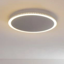 Hofstein Aitrach Deckenleuchte LED Silber, Wei&szlig;, 1-flammig -LED Leuchten Verkäufe aitrach deckenleuchte h3307465 12