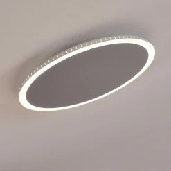 Hofstein Aitrach Deckenleuchte LED Silber, Wei&szlig;, 1-flammig -LED Leuchten Verkäufe aitrach deckenleuchte h3307465 13