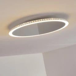 Hofstein Aitrach Deckenleuchte LED Silber, Wei&szlig;, 1-flammig -LED Leuchten Verkäufe aitrach deckenleuchte h3307465 16