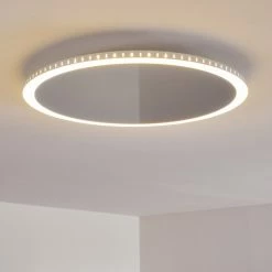 Hofstein Aitrach Deckenleuchte LED Silber, Wei&szlig;, 1-flammig -LED Leuchten Verkäufe aitrach deckenleuchte h3307465 2