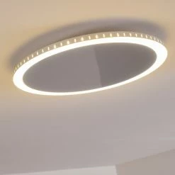 Hofstein Aitrach Deckenleuchte LED Silber, Weiß, 1-flammig -LED Leuchten Verkäufe aitrach deckenleuchte h3307526 5