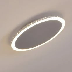 Hofstein Aitrach Deckenleuchte LED Silber, Weiß, 1-flammig -LED Leuchten Verkäufe aitrach deckenleuchte h3307526 9