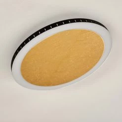 Hofstein Aitrach Deckenleuchte LED Gold, 1-flammig -LED Leuchten Verkäufe aitrach deckenleuchte h3307557 17