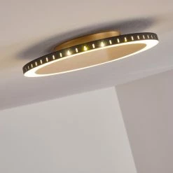 Hofstein Aitrach Deckenleuchte LED Gold, 1-flammig -LED Leuchten Verkäufe aitrach deckenleuchte h3307557 6