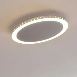 Hofstein Aitrach Deckenleuchte LED Silber, 1-flammig -LED Leuchten Verkäufe aitrach deckenleuchte h3307588 10