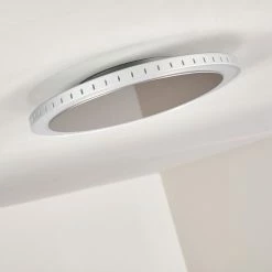 Hofstein Aitrach Deckenleuchte LED Silber, 1-flammig -LED Leuchten Verkäufe aitrach deckenleuchte h3307588 18