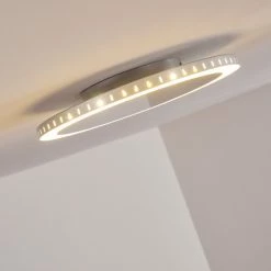 Hofstein Aitrach Deckenleuchte LED Silber, 1-flammig -LED Leuchten Verkäufe aitrach deckenleuchte h3307588 7