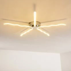 Hofstein Alavus Deckenleuchte LED Chrom, 5-flammig 22 Hofstein Alavus Deckenleuchte LED Chrom, 5-flammig -LED Leuchten Verkäufe alavus deckenleuchte h3097441 do1 5