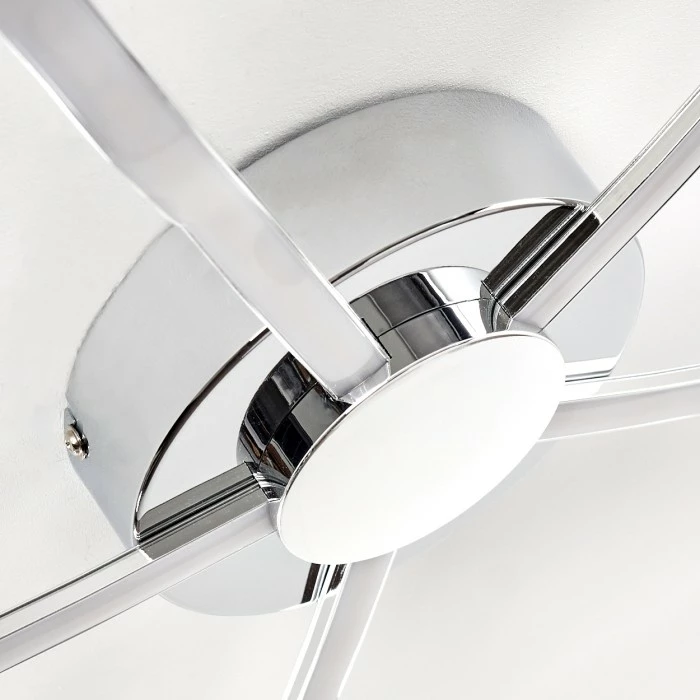 Hofstein Alavus Deckenleuchte LED Chrom, 5-flammig 9 Hofstein Alavus Deckenleuchte LED Chrom, 5-flammig – Bild 9