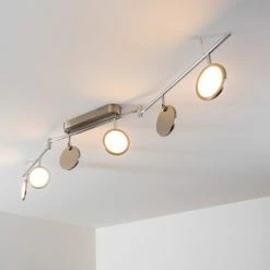 Hofstein Alberton Deckenleuchte LED Nickel-Matt, 6-flammig 37 Hofstein Alberton Deckenleuchte LED Nickel-Matt, 6-flammig -LED Leuchten Verkäufe alberton deckenleuchte h3008980 14