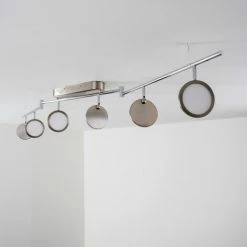 Hofstein Alberton Deckenleuchte LED Nickel-Matt, 6-flammig 39 Hofstein Alberton Deckenleuchte LED Nickel-Matt, 6-flammig -LED Leuchten Verkäufe alberton deckenleuchte h3008980 16