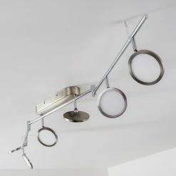 Hofstein Alberton Deckenleuchte LED Nickel-Matt, 6-flammig 29 Hofstein Alberton Deckenleuchte LED Nickel-Matt, 6-flammig -LED Leuchten Verkäufe alberton deckenleuchte h3008980 6
