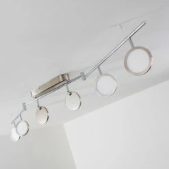 Hofstein Alberton Deckenleuchte LED Nickel-Matt, 6-flammig 30 Hofstein Alberton Deckenleuchte LED Nickel-Matt, 6-flammig -LED Leuchten Verkäufe alberton deckenleuchte h3008980 7