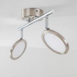 Hofstein Alberton Deckenleuchte LED Hellbraun, 2-flammig -LED Leuchten Verkäufe alberton deckenleuchte h3009024 13