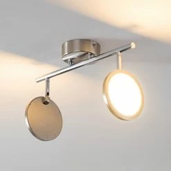 Hofstein Alberton Deckenleuchte LED Hellbraun, 2-flammig -LED Leuchten Verkäufe alberton deckenleuchte h3009024 5