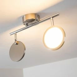 Hofstein Alberton Deckenleuchte LED Hellbraun, 2-flammig -LED Leuchten Verkäufe alberton deckenleuchte h3009024 7