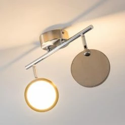 Hofstein Alberton Deckenleuchte LED Hellbraun, 2-flammig -LED Leuchten Verkäufe alberton deckenleuchte h3009024 8