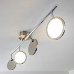 Hofstein Alberton Deckenleuchte LED Hellbraun, 4-flammig -LED Leuchten Verkäufe alberton deckenleuchte h3009031 11