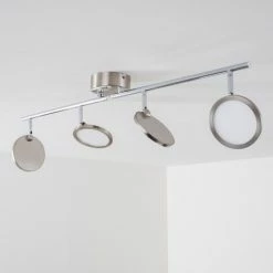 Hofstein Alberton Deckenleuchte LED Hellbraun, 4-flammig -LED Leuchten Verkäufe alberton deckenleuchte h3009031 14