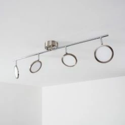 Hofstein Alberton Deckenleuchte LED Hellbraun, 4-flammig -LED Leuchten Verkäufe alberton deckenleuchte h3009031 8