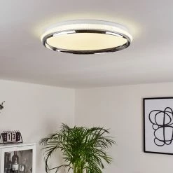 Hofstein Alberton Deckenpanel LED Chrom, Weiß, Transparent, Klar, 1-flammig -LED Leuchten Verkäufe alberton deckenpanel h3418727 6