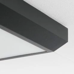 Hofstein Alkmaar Außendeckenleuchte LED Anthrazit, 1-flammig 12 Hofstein Alkmaar Außendeckenleuchte LED Anthrazit, 1-flammig -LED Leuchten Verkäufe alkmaar aussendeckenleuchte h3651124 2