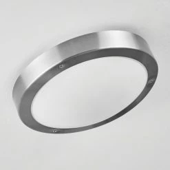 Hofstein Alleen Außendeckenleuchte LED Nickel-Matt, 3-flammig -LED Leuchten Verkäufe alleen aussendeckenleuchte h3435519 7