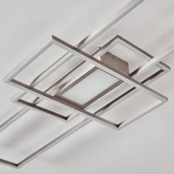 Hofstein Alsterbro Deckenleuchte LED Nickel-Matt, 1-flammig, Fernbedienung -LED Leuchten Verkäufe alsterbro deckenleuchte h3308387 10