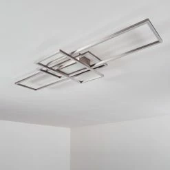 Hofstein Alsterbro Deckenleuchte LED Nickel-Matt, 1-flammig, Fernbedienung -LED Leuchten Verkäufe alsterbro deckenleuchte h3308387 4