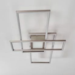 Hofstein Alsterbro Deckenleuchte LED Nickel-Matt, 1-flammig, Fernbedienung -LED Leuchten Verkäufe alsterbro deckenleuchte h3308387 5