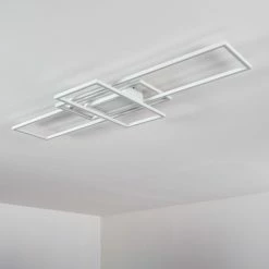 Hofstein Alsterbro Deckenleuchte LED Wei&szlig;, 1-flammig, Fernbedienung -LED Leuchten Verkäufe alsterbro deckenleuchte h3312193 4