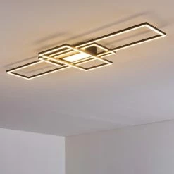 Hofstein Alsterbro Deckenleuchte LED Schwarz, 1-flammig -LED Leuchten Verkäufe alsterbro deckenleuchte h3312223 2