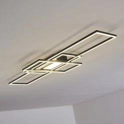 Hofstein Alsterbro Deckenleuchte LED Schwarz, 1-flammig -LED Leuchten Verkäufe alsterbro deckenleuchte h3312223 6