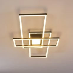 Hofstein Alsterbro Deckenleuchte LED Schwarz, 1-flammig -LED Leuchten Verkäufe alsterbro deckenleuchte h3312223 9