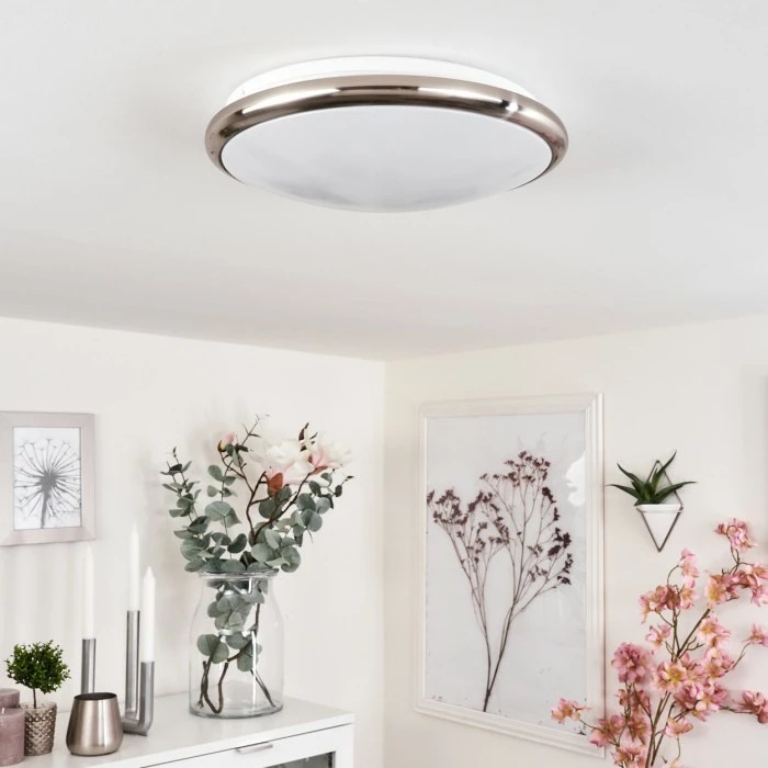 Hofstein Altdorf Deckenleuchte LED Weiß, 1-flammig 2 Hofstein Altdorf Deckenleuchte LED Weiß, 1-flammig – Bild 2