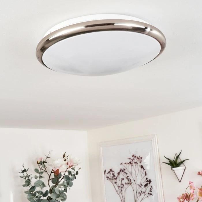 Hofstein Altdorf Deckenleuchte LED Weiß, 1-flammig 5 Hofstein Altdorf Deckenleuchte LED Weiß, 1-flammig – Bild 5