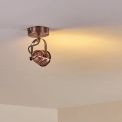 Hofstein Aniak Deckenleuchte LED Kupferfarben, 1-flammig 30 Hofstein Aniak Deckenleuchte LED Kupferfarben, 1-flammig -LED Leuchten Verkäufe aniak deckenleuchte h3363546 12