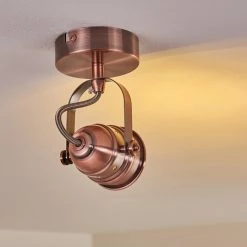 Hofstein Aniak Deckenleuchte LED Kupferfarben, 1-flammig 33 Hofstein Aniak Deckenleuchte LED Kupferfarben, 1-flammig -LED Leuchten Verkäufe aniak deckenleuchte h3363546 15