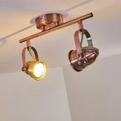 Hofstein Aniak Deckenleuchte LED Kupferfarben, 2-flammig -LED Leuchten Verkäufe aniak deckenleuchte h3363607 11