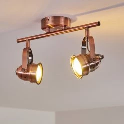 Hofstein Aniak Deckenleuchte LED Kupferfarben, 2-flammig -LED Leuchten Verkäufe aniak deckenleuchte h3363607 14
