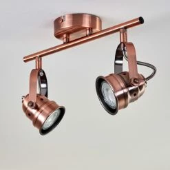 Hofstein Aniak Deckenleuchte LED Kupferfarben, 2-flammig -LED Leuchten Verkäufe aniak deckenleuchte h3363607 15