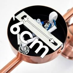 Hofstein Aniak Deckenleuchte LED Kupferfarben, 2-flammig -LED Leuchten Verkäufe aniak deckenleuchte h3363607 17